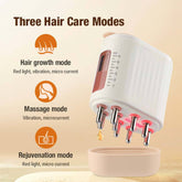 Red Light Vibration Scalp Massage Comb